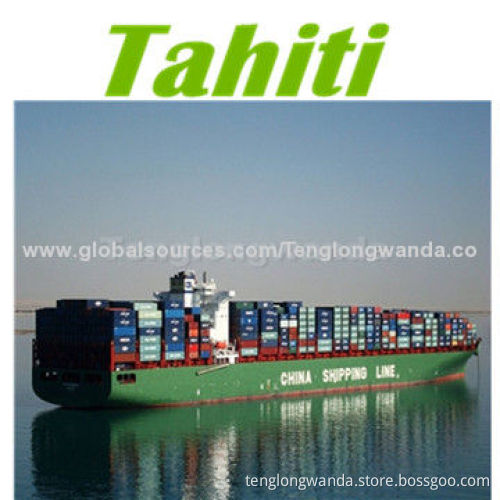 Ocean Freight to Papeete of Tahiti from Shenzhen Dalian